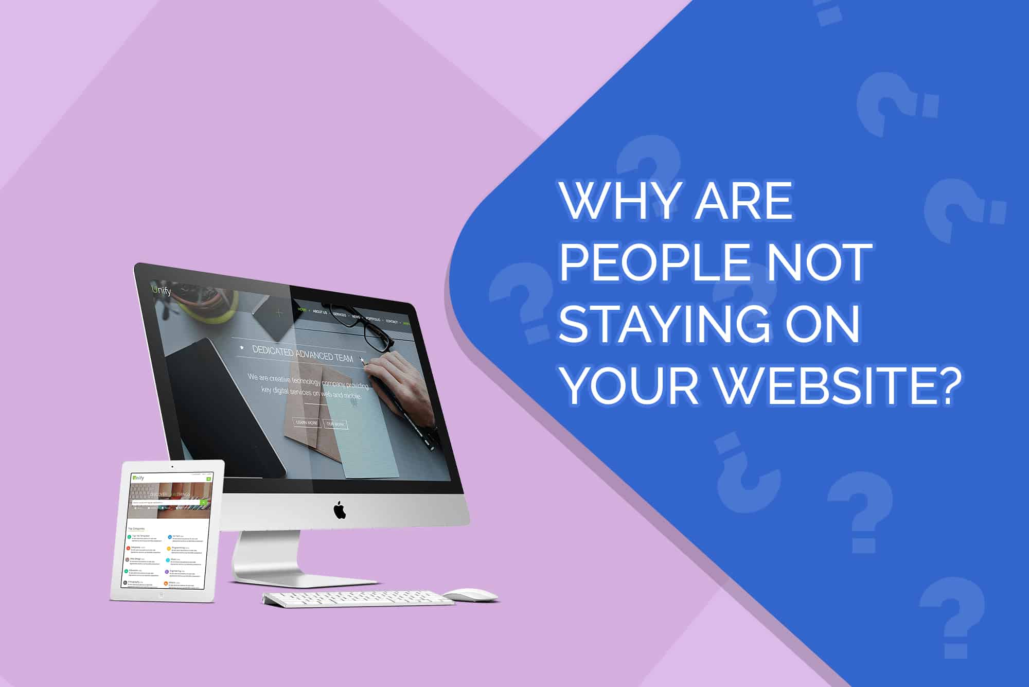 Why are people not staying on your website? - Leicester Websites
